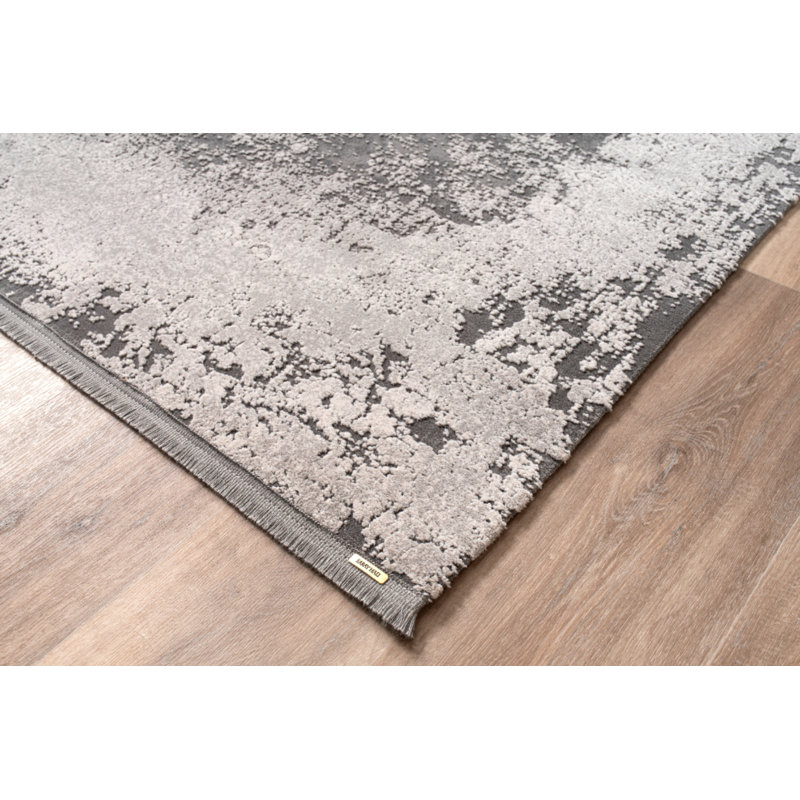 Tapis rectangulaire en coton Stefane, Rectangle 6 pi 6 po x 9 pi 6 po