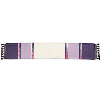 Hoopes Artisan Crafted 100% Cotton Table Runner