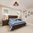 1-Light 11.81" Industrial Metal Dimmable Flush Mount