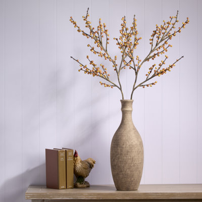 37"Uv Autumn Ilex Berry Spray
