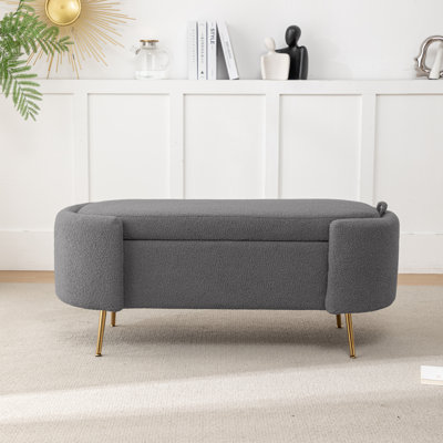 Banc de rangement rembourré Kaycey