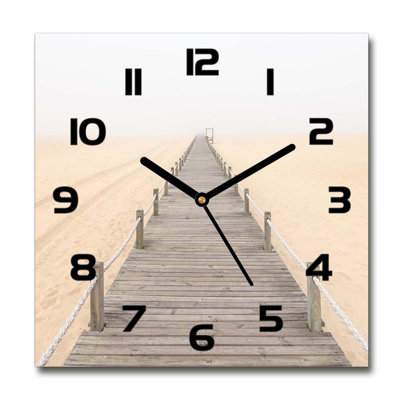 Ikisha Glass Wall Clock