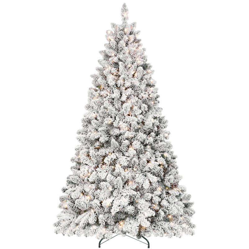 Sapin de Noël enneigé 7 pi