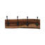 Portemanteaux en bois d'acacia Live Edge
