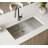Cantrio KSS-3218-0 32 inch 18-Gauge 304 Stainless Steel Undermount Kitchen Sink