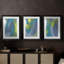 «Lost in Memories I», reproduction sur mesure encadrée de qualité supérieure - 3 pièces-1008468066-1008467996