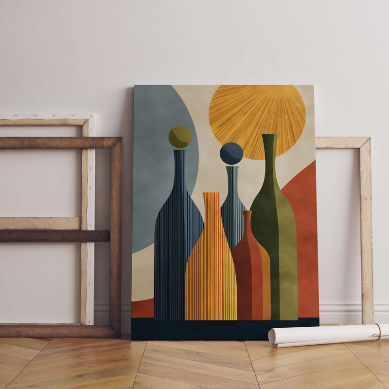 Stunning Decorative Canvas Painting, 27.6 x 39.4 inches | 100% Canvas with 100% Wooden Frame (0.8 x 1.2 inches Thick) | Perfect for Living Room, Bedroom, or Office Decor – Eye-Catching Artwork for Any Space