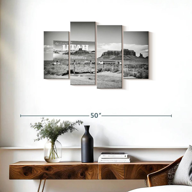 Nicci Welcome To Utah, 22" H x 36" W