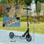 AIYAPLAY Kids Scooter, Foldable Kick Scooter, Adjustable Handlebar, Black