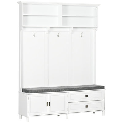 Hall Tree With Storage Bench