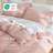 Bedsure Pale Blush Duvet Cover King Size - Soft Double Brushed Bedding Set for Kids & Adults（Set of 3）-109724491-109724470