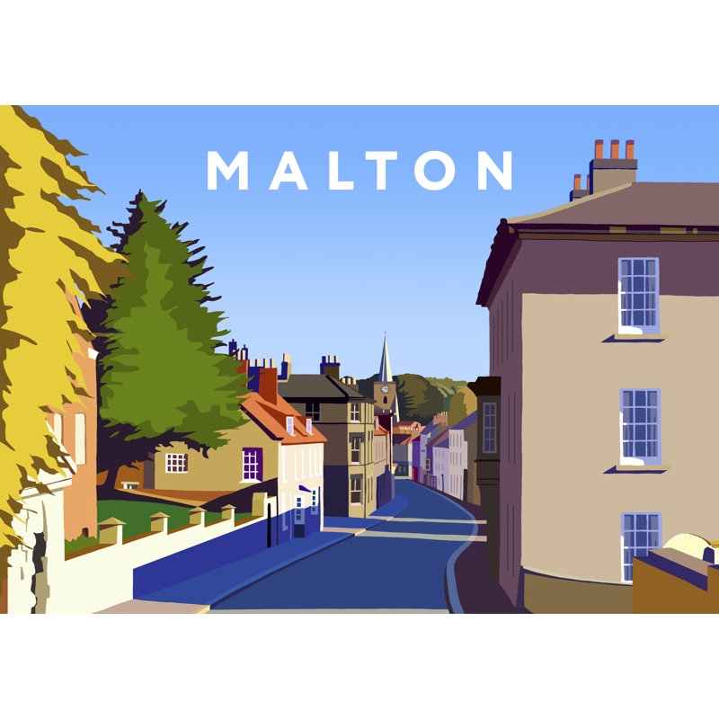 Malton by Richard O'Neil - Print, 30 cm H x 40 cm W x 1 cm D, No Frame