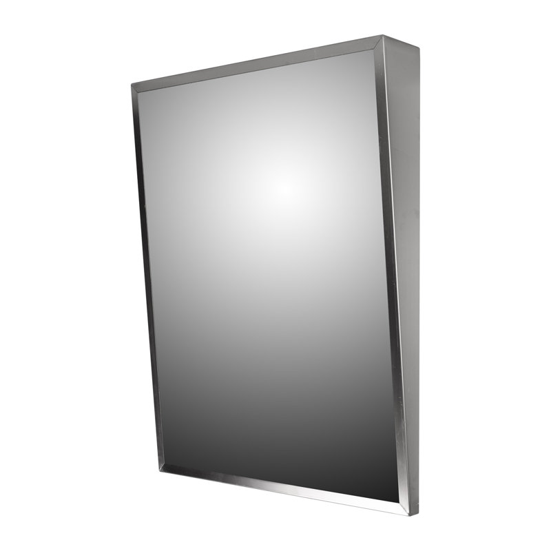 Miroir d'appoint Crewkerne, H 30 po x l 24 po x P 4 po