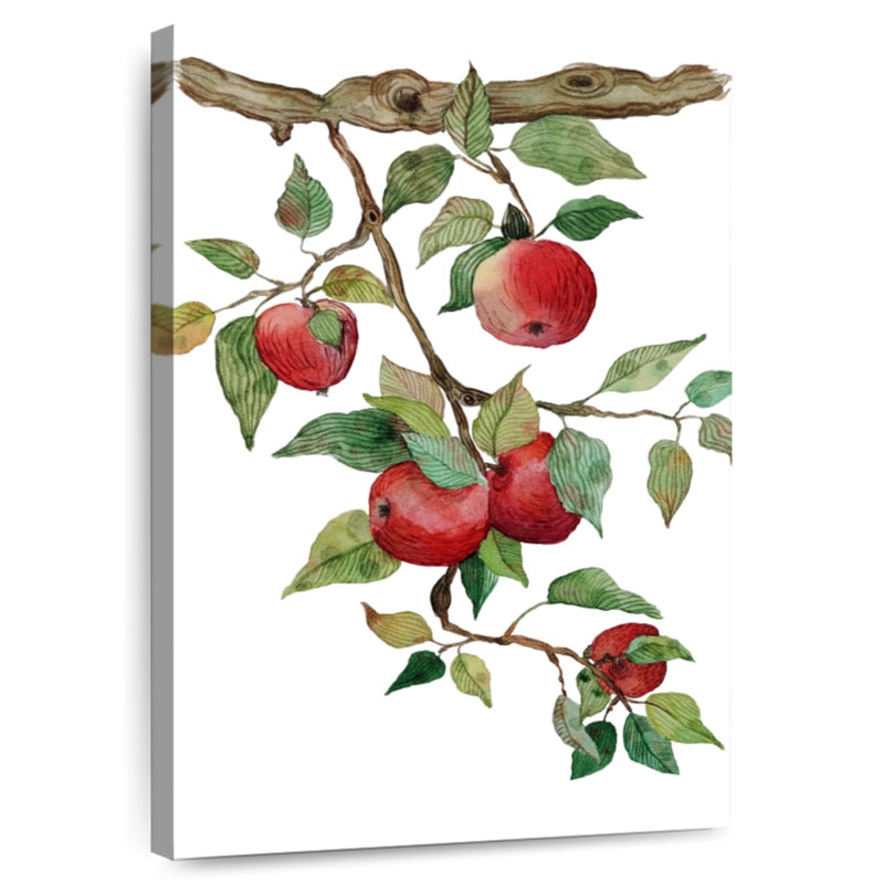 Yarlin Ripe Red Apples, 45" H x 30" W