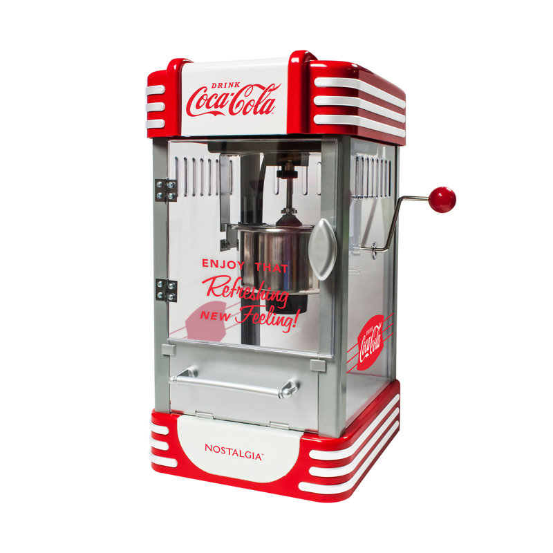 Coca-Cola 2,5 oz Nostalgia Machine à maïs soufflé pour bouilloire