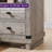 18"W Farmhouse Nightstand with Charging Station & 2 - Drawers-1433943525