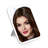Slayssentials Tri Tone LED Makeup Mirror With Stand, Adjustable Brightness, Three Lighting Colors