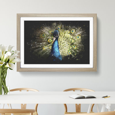 Peacock Vol.2 - Picture Frame Graphic Art