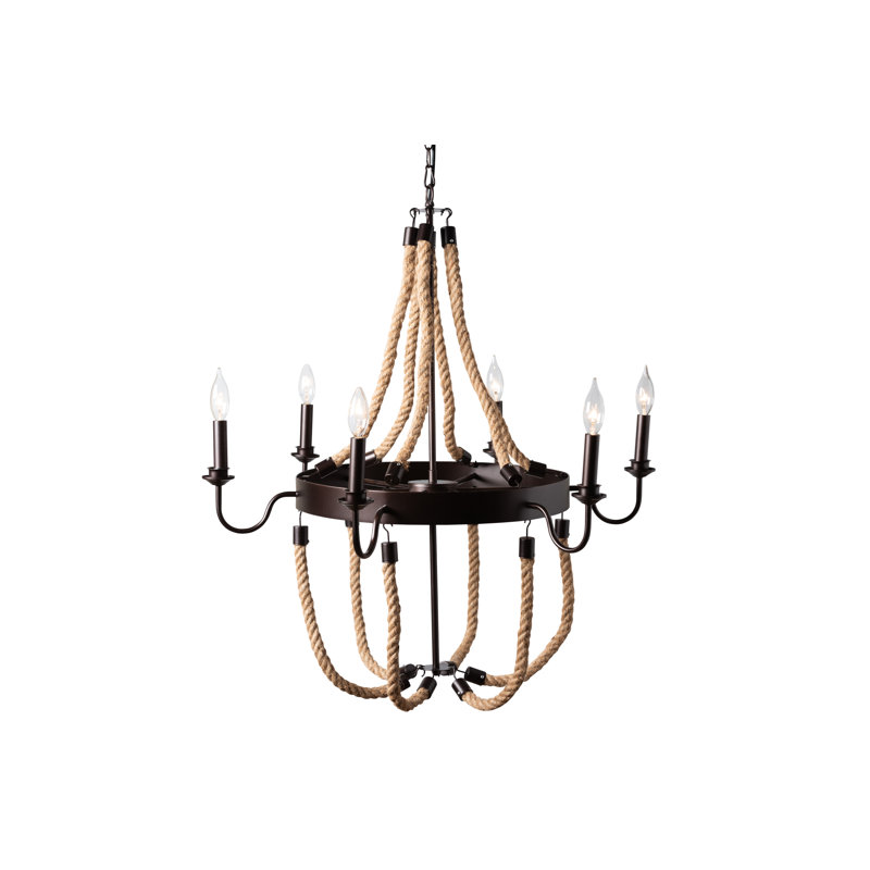 Alexiel 6 - Light Dimmable Empire Chandelier