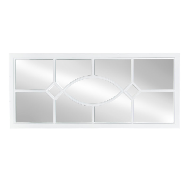 Miroir d'appoint mural Auroura, Blanc