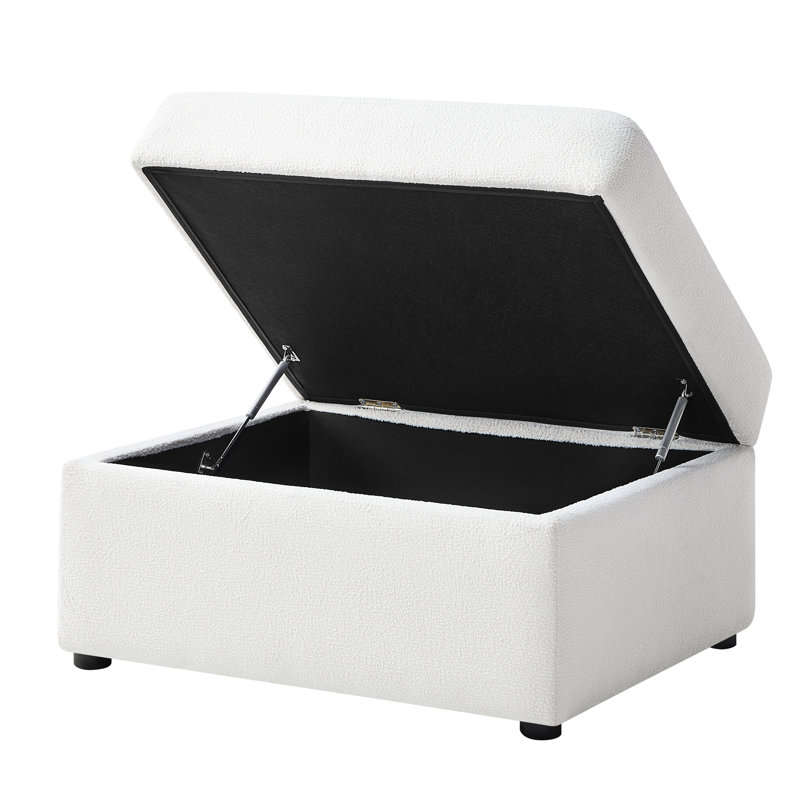 Rangement moderne, 33 po de profondeur, 27 de largeur, 18 de hauteur, doux, confortable et facile à entretenir