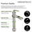 Single-Hole Single-handle Bathroom Faucet with Drain Assembly-48423209