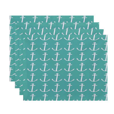 Wimer Polyester Nautical Rectangle Placemat
