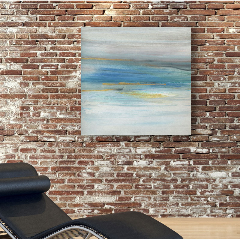 « milan ii », peinture, H 24 po x l 24 po x P 1,5 po, Toile tendue