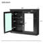 Armoire à pharmacie 36 po x 28 po, armoire de rangement murale pour salle de bain, armoire murale moderne avec 2 miroirs, armoire à pharmacie, armoire à miroir avec 2 tablettes réglables