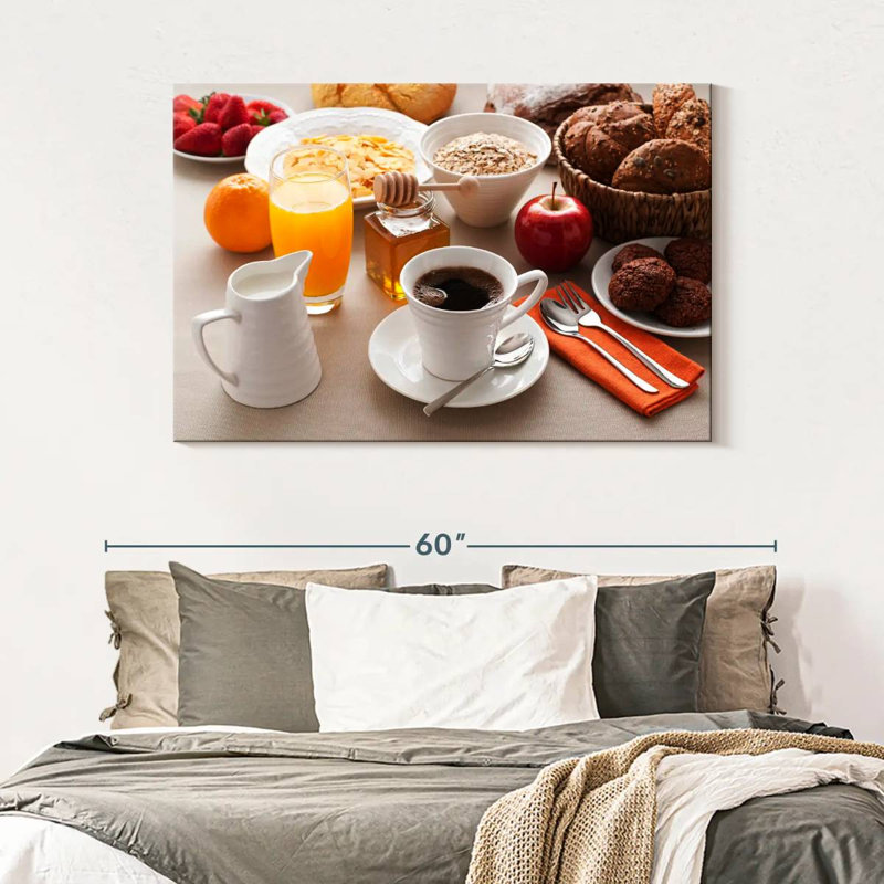 Yarlin Satisfying Breakfast, 32" H x 48" W