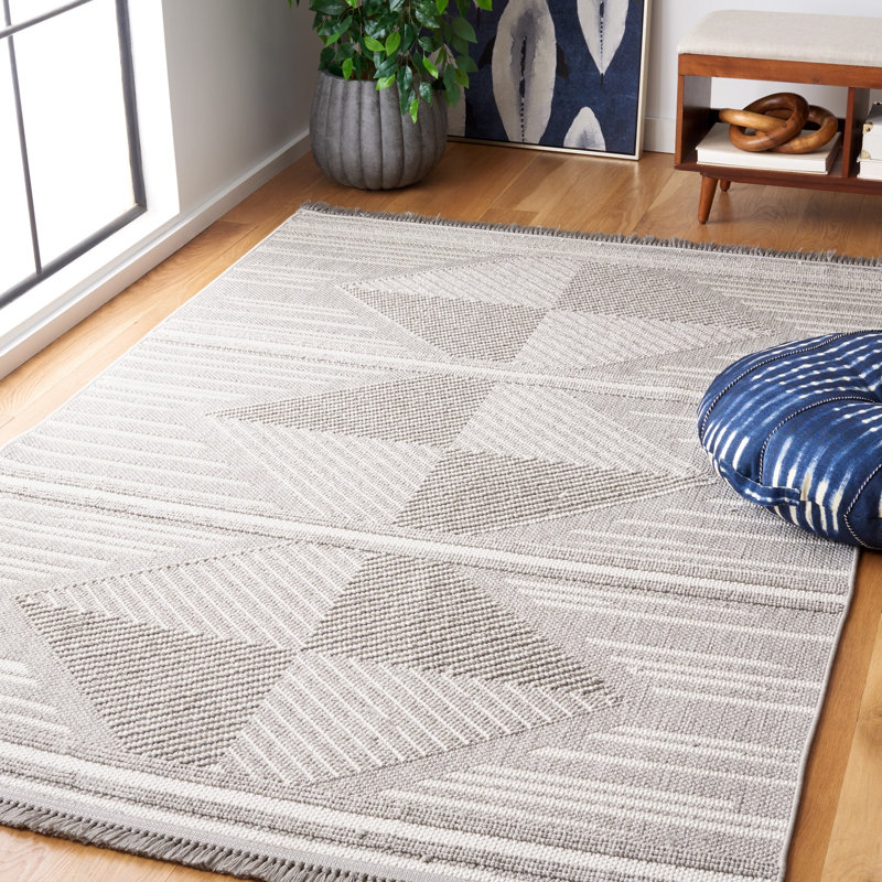 Inchierchiere Performance Geometric Rug, Rectangle 5'3" x 7'6"