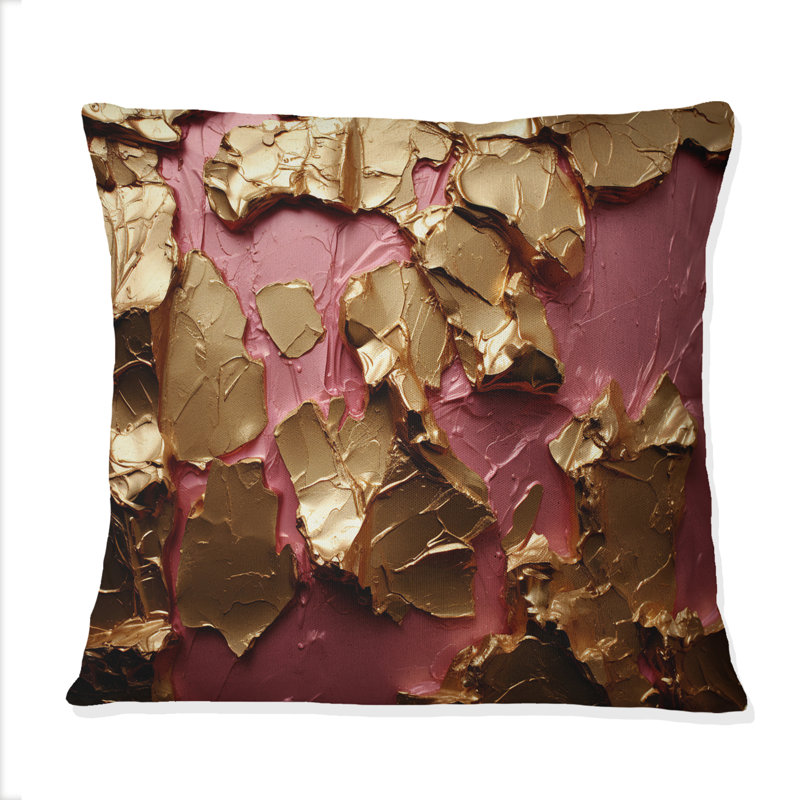Coussin décoratif "Submission Of Significance", or rose II