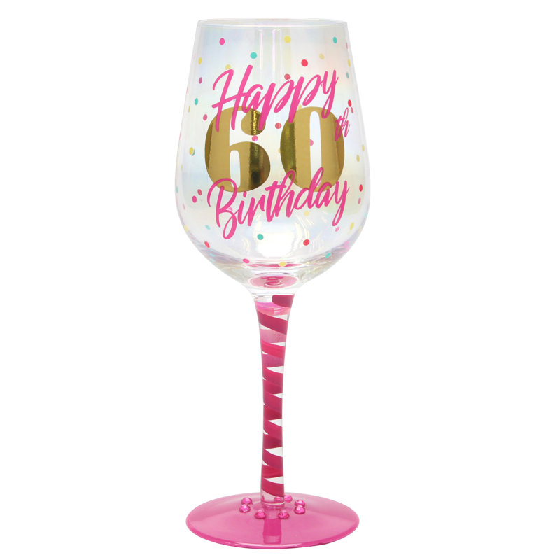 Verre à vin à racine 15 oz. Bouton