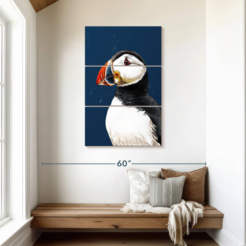 Brampt Clive The Puffin, 45" H x 28" W