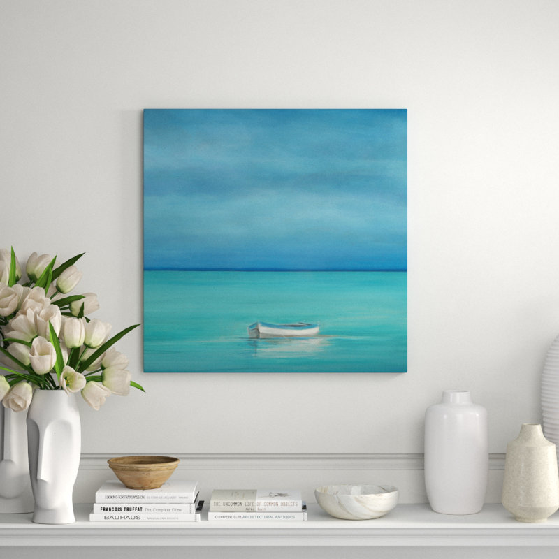 Sky Blues II Print by Barclay Butera, 30" H x 30" W