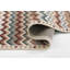 Abbott Hand Tufted Wool Chevron / Zig Zag Area Rug in Brown-1576987215