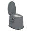 Toilette portative avec tapis antidérapant-123721129