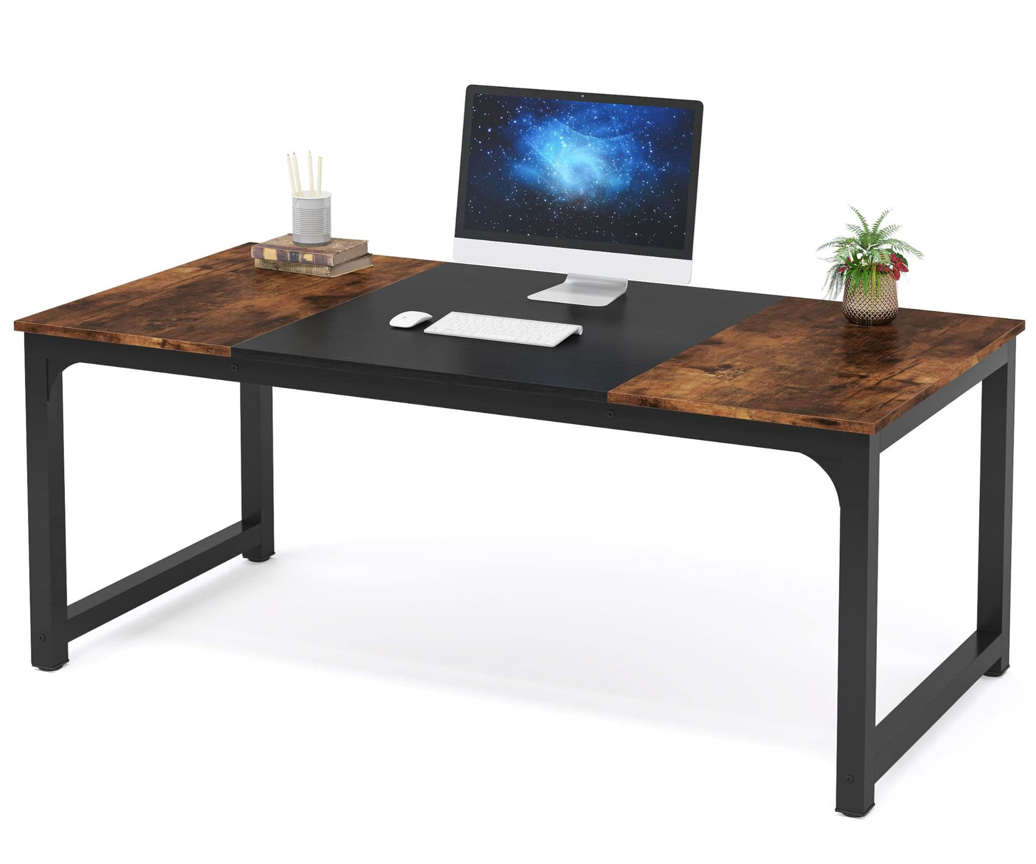 17 Stories Evaline 63'' L Computer Table | Wayfair