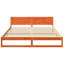 Bed Frame with Headboard Solid Pine Wood-2085284118-2085284119