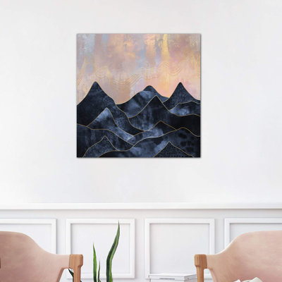 Mountainscape I - Print on Canvas