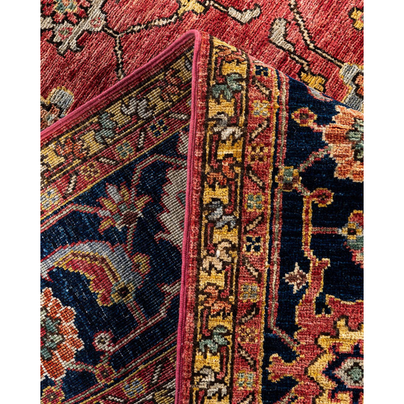 Serapi One-of-a-Kind 6' 2" X 9' 1" Hand Knotted Area Rug