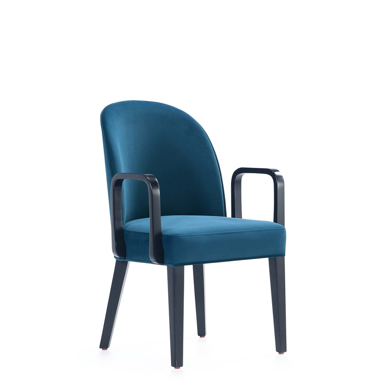 Ensemble de chaises de salle à manger en velours Hillman