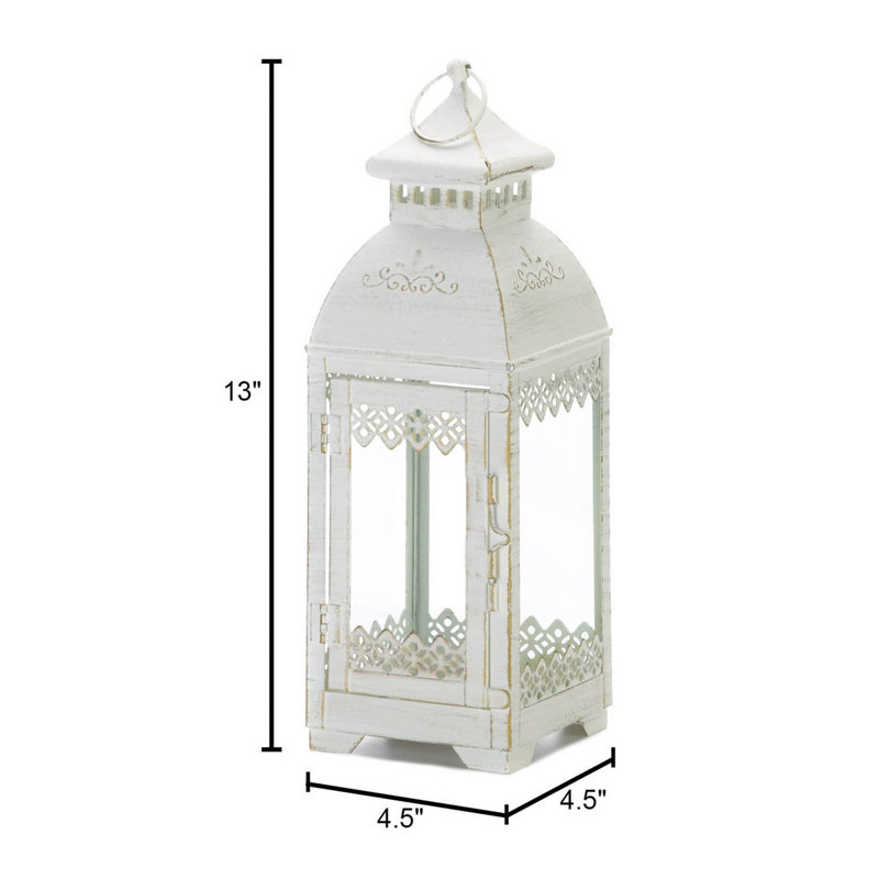 Cantonnière blanche en dentelle style victorien