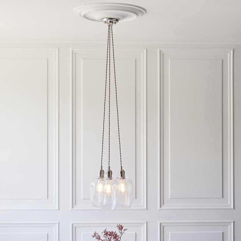 Alans 3 - Light Chandelier, Nickel