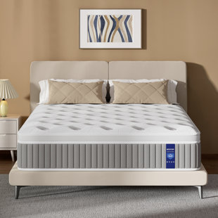 Bedstory Medium-Firm Hybrid Mattress Independent Pocket Springs With Five-Zone Ergonomic Support
