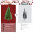 4ft Artificial Christmas Tree Prelit with Stand