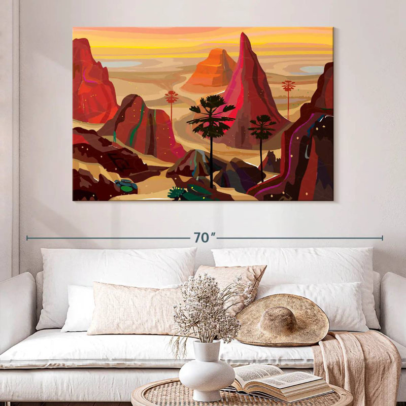 Paysage Alvord, H 34 po x l 51 po