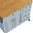 K&K 52'' Kitchen Island With Drop Leaf-805373039