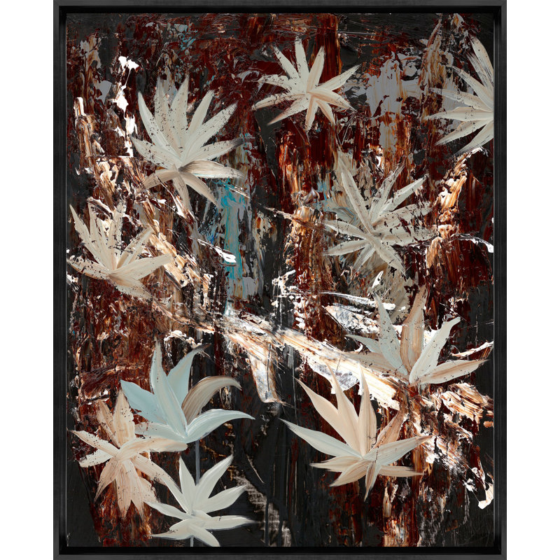 Ryan Brown " Leaves On Soil " by Ryan Brown, 31.5" H x 25.5" W