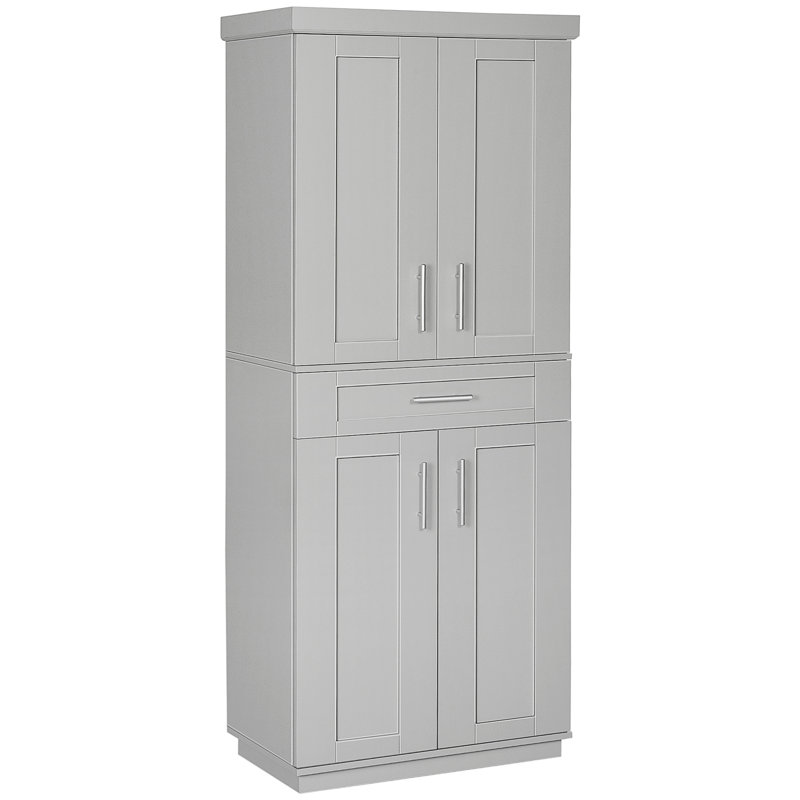 Armoire autoportante avec portes et tiroir HOMcom